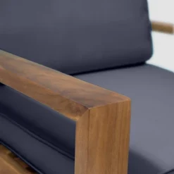 Santa Ana 4pc Acacia Wood Chat Set - Teak/Dark Gray - Christopher Knight Home -Outdoor Furniture Store GUEST a53df952 7840 46f3 9557 af95a9a21eb4 1