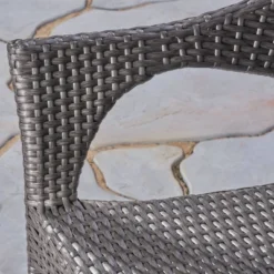 Bryant 3pc Acacia Wood & Wicker Bistro Set - Gray/Gray - Christopher Knight Home -Outdoor Furniture Store GUEST a5c64b8d 76dc 4ca8 975b 7db1ba6a85fe