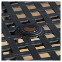 Cayman Square Cast Aluminum Table - Black Sand - Christopher Knight Home -Outdoor Furniture Store GUEST a5d77673 4ea0 4337 8cbe 368daa8ff680