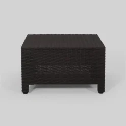 Waverly 6pc All Weather Faux Wicker Sectional Sofa Set - Brown/Beige - Christopher Knight Home -Outdoor Furniture Store GUEST a6eb8117 b63a 484c b10c 5ff526c35786