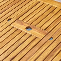 Hayes 7pc Wood & Wicker Expandable Dining Set - Natural/Brown - Christopher Knight Home -Outdoor Furniture Store GUEST a6eed12c dde2 455d 8dee 1de7b550c90c