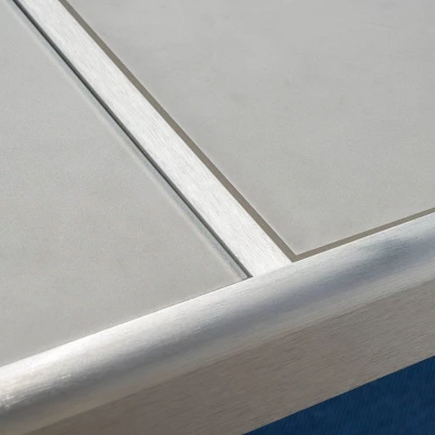 Cape Coral 7pc Aluminum & Wicker Glass Outdoor Patio Dining Set - Silver/Gray - Christopher Knight Home 6 Cape Coral 7pc Aluminum & Wicker Glass Outdoor Patio Dining Set - Silver/Gray - Christopher Knight Home - Image 4