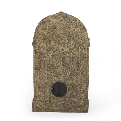 Frontage Outdoor 2-Tier Single Spout Fountain - Light Brown - Christopher Knight Home 7 Frontage Outdoor 2-Tier Single Spout Fountain - Light Brown - Christopher Knight Home - Image 5