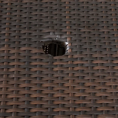 Rodgers 5pc Wicker Patio Dining Set With Cushions - Brown - Christopher Knight Home 5 Rodgers 5pc Wicker Patio Dining Set With Cushions - Brown - Christopher Knight Home - Image 3