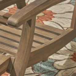 Sunview 2pk Acacia Wood Recliner Rocking Chairs - Gray - Christopher Knight Home -Outdoor Furniture Store GUEST aa1baeb7 2734 40a9 a782 f01fb0849a6a