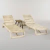 Mahi 3pc Acacia Wood Chaise Lounge Set - Light Gray Wash - Christopher Knight Home 2 Mahi 3pc Acacia Wood Chaise Lounge Set - Light Gray Wash - Christopher Knight Home -Outdoor Furniture Store GUEST ab760e00 8bdf 4c7c ad46 58a5476df222