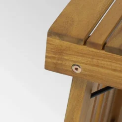 Ariana 3pc Acacia Wood Chaise Lounge Set - Teak/Cream - Christopher Knight Home -Outdoor Furniture Store GUEST abafa09a b980 417f 9459 73a33e926b80