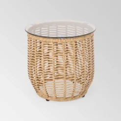 Boynton Wicker Side Table - Christopher Knight Home 13 Boynton Wicker Side Table - Christopher Knight Home -Outdoor Furniture Store GUEST acc95170 5a38 4975 a7ab 817da7f4f0c5