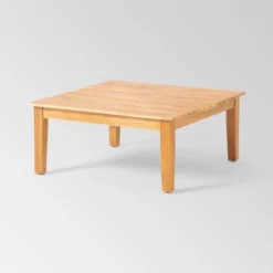 Loft Acacia 4pc Wood Sectional Sofa Set - Christopher Knight Home -Outdoor Furniture Store GUEST acd39004 fab1 4a86 bb5b 2c7fce5a936f