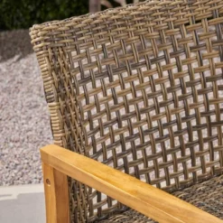 9pc Hampton Wood And Wicker Patio Chat Set Gray - Christopher Knight Home 8 9pc Hampton Wood And Wicker Patio Chat Set Gray - Christopher Knight Home -Outdoor Furniture Store GUEST ad2d8114 8711 4c52 9eca 3c5bc95dbcbb