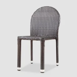 Aurora 4pk Wicker Stacking Chairs - Brown - Christopher Knight Home -Outdoor Furniture Store GUEST b037e7d2 5fd3 4547 80ca af1d9570c445