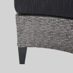 Navagio 5pc Wicker Sofa Set Gray/Dark Gray - Christopher Knight Home -Outdoor Furniture Store GUEST b04b0c53 febd 498c 8d95 4441d9da2b45