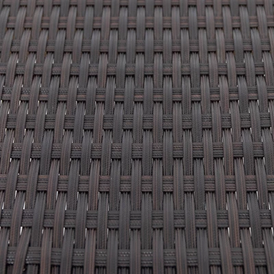 Cambria Outdoor 3 Seater Wicker Bench - Teak/Brown - Christopher Knight Home 6 Cambria Outdoor 3 Seater Wicker Bench - Teak/Brown - Christopher Knight Home - Image 4