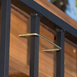 Caribbean 3pc Acacia Wood Patio Bar Set - Natural - Christopher Knight Home -Outdoor Furniture Store GUEST b286e479 9100 41fa a473 a46b0babb783