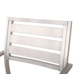 Cape Coral 5pc Aluminum & Tempered Glass Dining Set - Silver - Christopher Knight Home -Outdoor Furniture Store GUEST b2b1ed9a 474d 4e97 a9af 891a009a86c7