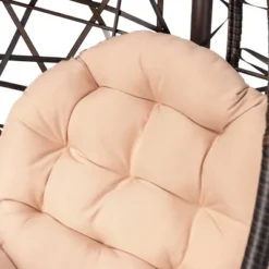 Cayuse Wicker Tear Drop Hanging Chair - Brown/Tan - Christopher Knight Home 10 Cayuse Wicker Tear Drop Hanging Chair - Brown/Tan - Christopher Knight Home -Outdoor Furniture Store GUEST b3679443 322f 41cd 9c13 c397d630e41a