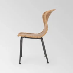 Spinnaker Set Of 2 Wicker Boho Dining Chairs - Light Brown - Christopher Knight Home -Outdoor Furniture Store GUEST b3ace22f c915 4e42 a2f2 243137f27576