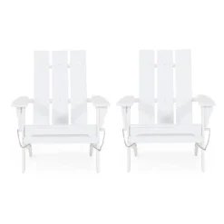 2pk Zuma Outdoor Acacia Wood Foldable Adirondack Chairs - Christopher Knight Home -Outdoor Furniture Store GUEST b44fded5 4f02 4789 a6ea 05d70a96b0f7