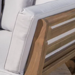 Ottavio Acacia Wood Outdoor Patio Daybed - Gray - Christopher Knight Home -Outdoor Furniture Store GUEST b4570028 4986 44ac baf3 3eb9b7fa0990