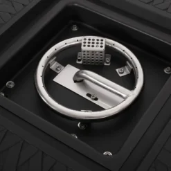 Aspen Outdoor Square Aluminum Fire Pit - Matte Black - Christopher Knight Home -Outdoor Furniture Store GUEST b4e7c021 3dcd 4041 9179 fdba4208dcbe