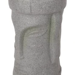 Christopher Knight Home 10" Wide Poulan Concrete Outdoor Novelty Polynesian Planter Stone Gray -Outdoor Furniture Store GUEST b5e05d7b 2f62 44b1 8876 316b2741e2c5