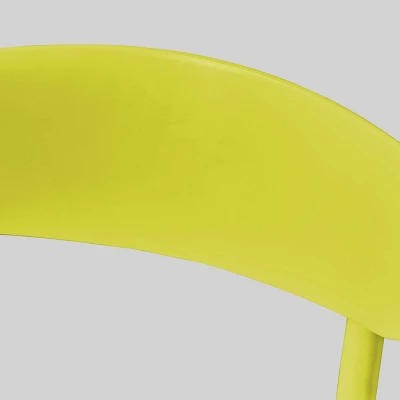 Barbados 3pc Iron Bistro Set - Matte Lime Green - Christopher Knight Home 7 Barbados 3pc Iron Bistro Set - Matte Lime Green - Christopher Knight Home - Image 5