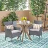 Jillian 3pc Acacia Wood & Wicker Bistro Set - Gray/Gray/Silver - Christopher Knight Home 1 Jillian 3pc Acacia Wood & Wicker Bistro Set - Gray/Gray/Silver - Christopher Knight Home -Outdoor Furniture Store GUEST b74c14cf 9a51 4332 951f 26101de61ee9
