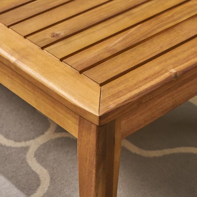 Grenada 5pc Acacia Sectional Patio Sofa Set Teak - Christopher Knight Home 7 Grenada 5pc Acacia Sectional Patio Sofa Set Teak - Christopher Knight Home - Image 5