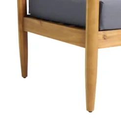 Magnolia Patio Acacia Wood Loveseat - Teak/Dark Gray - Christopher Knight Home -Outdoor Furniture Store GUEST b84e2659 b935 48d3 8d84 84a54c77baa0