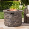 Blaeberry Outdoor Circular Fire Pit Natural Stone - Christopher Knight Home -Outdoor Furniture Store GUEST b86f5ce3 216e 4884 a560 33ae2f886e2e