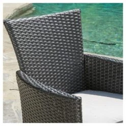 Malta Set Of 4 Wicker Patio Dining Chair With Cushions - Gray - Christopher Knight Home -Outdoor Furniture Store GUEST b944ba72 311f 4e86 b732 a544fe3737a5