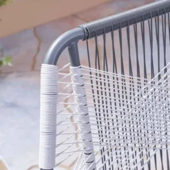 Milan 2pk Steel Club Chairs - Gray/White - Christopher Knight Home 11 Milan 2pk Steel Club Chairs - Gray/White - Christopher Knight Home -Outdoor Furniture Store GUEST bd03c387 75c3 469c b869 074769a0780f