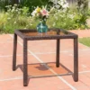 San Pico Square Wicker Dining Table - Multibrown - Christopher Knight Home 2 San Pico Square Wicker Dining Table - Multibrown - Christopher Knight Home -Outdoor Furniture Store GUEST bd4fe051 2bcd 429e ba43 4f61909019c7
