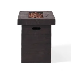 Custer Outdoor Rectangular Fire Pit - Brown - Christopher Knight Home -Outdoor Furniture Store GUEST bd8d911b c19c 4427 8570 4ae4943f91b3