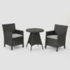 Cypress 3pc Wicker Dining Set - Gray - Christopher Knight Home 1 Cypress 3pc Wicker Dining Set - Gray - Christopher Knight Home -Outdoor Furniture Store GUEST be0807e9 5eb5 464f aab3 e6230798a53d