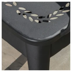 Lourdes 3pc Cast Iron Patio Bistro Set - Black Sand - Christopher Knight Home -Outdoor Furniture Store GUEST be35c763 9fda 441e a25e 7300cd393dcd