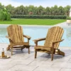 2pk Bellwood Outdoor Acacia Wood Folding Adirondack Chairs Natural - Christopher Knight Home -Outdoor Furniture Store GUEST becf2606 8a66 4011 8bfb 475669cd73b0