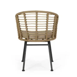 Randy 2pk Outdoor Wicker Chairs With Cushions - Light Brown/Beige - Christopher Knight Home -Outdoor Furniture Store GUEST c00bffae 9ef4 4875 9d1c 0084d7d6bc5e