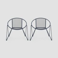 Georgia 2PK Iron Modern Club Chair - Christopher Knight Home 14 Georgia 2PK Iron Modern Club Chair - Christopher Knight Home -Outdoor Furniture Store GUEST c08a1b6d 6932 443f 9bd4 9949bd1a2335