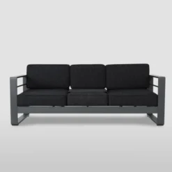 Cape Coral 3pc Metal Patio Sofa Set With Cushions - Gray/Dark Gray - Christopher Knight Home 17 Cape Coral 3pc Metal Patio Sofa Set With Cushions - Gray/Dark Gray - Christopher Knight Home -Outdoor Furniture Store GUEST c1b59015 ca5d 47d8 a6a6 bc9821dace15