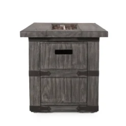 Arnton Outdoor 40000 BTU Rectangle Fire Pit Wood Gray - Christopher Knight Home 16 Arnton Outdoor 40000 BTU Rectangle Fire Pit Wood Gray - Christopher Knight Home -Outdoor Furniture Store GUEST c25235cc bb4c 447c b292 f75367a18ee2