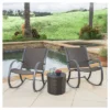 Gracie's 3 Piece Rocking Chair Set - Dark Brown - Christopher Knight Home 2 Gracie's 3 Piece Rocking Chair Set - Dark Brown - Christopher Knight Home -Outdoor Furniture Store GUEST c3692dd5 f5a1 4fd5 a382 9a9b5f2505d4