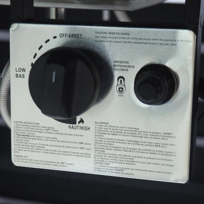 Rene Square 39.25" Iron Gas Fire Pit Matte Black - Christopher Knight Home 5 Rene Square 39.25" Iron Gas Fire Pit Matte Black - Christopher Knight Home - Image 3