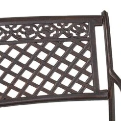Sebastian Cast Aluminum Patio Sector Bench - Shiny Copper - Christopher Knight Home -Outdoor Furniture Store GUEST c412ff30 ce39 4484 8cae bb440f09b6d6