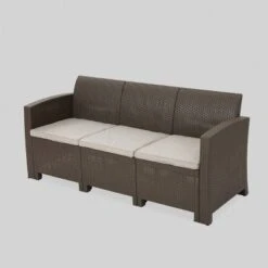 St. Paul Wicker Outdoor Patio Sofa - Christopher Knight Home -Outdoor Furniture Store GUEST c47d1c15 620c 4f0d 81f8 1eddc4fde0ca