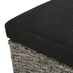 Puerta 2pk Outdoor Wicker Ottomans With Cushions - Black/Dark Gray - Christopher Knight Home 20 Puerta 2pk Outdoor Wicker Ottomans With Cushions - Black/Dark Gray - Christopher Knight Home -Outdoor Furniture Store GUEST c6418ad9 55ba 4e1b 8c32 b39f0de62659