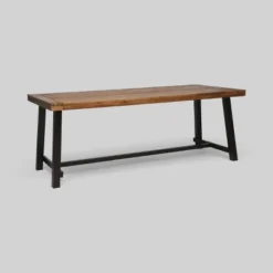 Carlisle Rectangle Acacia And Iron Patio Dining Table - Christopher Knight Home 16 Carlisle Rectangle Acacia And Iron Patio Dining Table - Christopher Knight Home -Outdoor Furniture Store GUEST c7a7d968 1402 4368 aa7c 4ad9bd106196