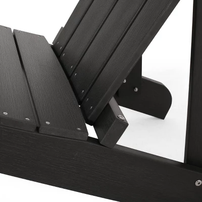 Culver Outdoor Faux Wood Adirondack Chair - Christopher Knight Home 7 Culver Outdoor Faux Wood Adirondack Chair - Christopher Knight Home - Image 5