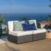 Santa Cruz 2pc Wicker Sectional Sofa Set - Christopher Knight Home -Outdoor Furniture Store GUEST c852fea6 4031 48bf ac4f 7890d79486e2