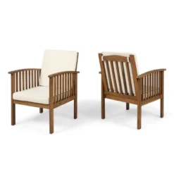 Casa 2pk Acacia Club Chairs - Christopher Knight Home -Outdoor Furniture Store GUEST c9fcbab1 a6d4 4185 9ae9 dcdc3a95082b